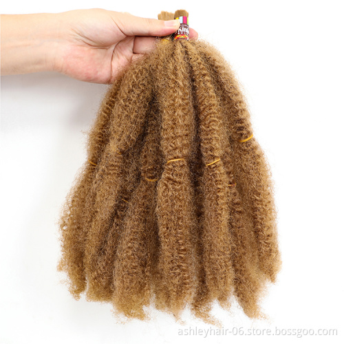 24 Inch Kanekalon Marley Braid Premium Fiber Afro Kinky Bulk Synthetic Hair